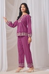 Alzane By Nsf Premium Cotton Fabric With Embroidery Work Co Ord Set Wholesale In India